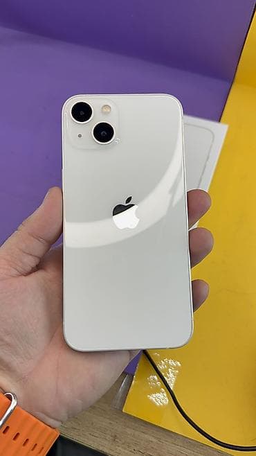 IPhone 13, Б/у, 128 ГБ, Коробка, 80 %