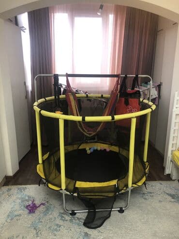 цум детская площадка цена: Батут Каркасный, Новый — 2