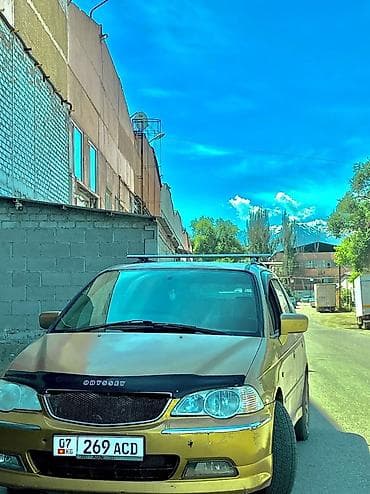 step vagon: Honda Odyssey: 2001 г., 3 л, Автомат, Газ, Минивэн — 1