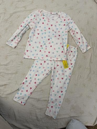 пижама бу: Комплект, цвет - Белый, Новый — 6