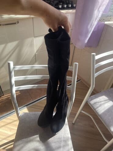 сапоги из натурального меха и кожи: Шикарные сапоги Деми на каблуках, было куплено в США очень дорого в — 3