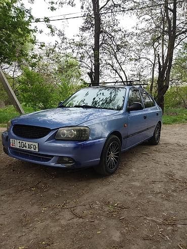 Hyundai Accent: 2004 г., 1.5 л, Автомат, Бензин, Седан