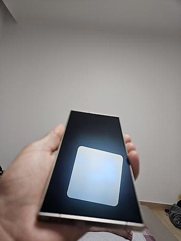 Техника жана электроника: Samsung Galaxy S24 Ultra, Колдонулган, 512 ГБ, түсү - Кызгылт көк, 1 SIM, eSIM — 4