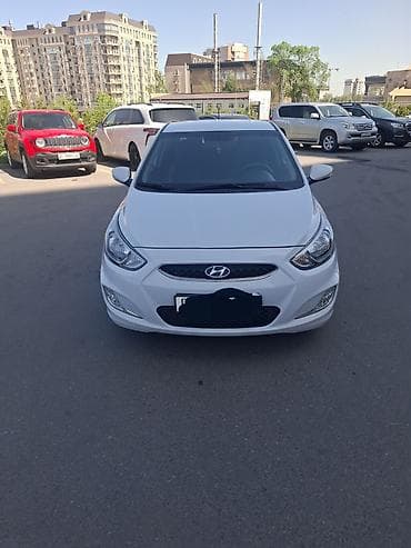 elantra 2019: Hyundai Accent: 2017 г., 1.4 л, Вариатор, Бензин, Седан — 1
