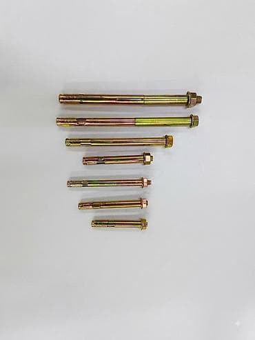 Инструменттер: Анкерные болты распорные (клинья) в ассортименте размеров. 8х45 8х60 — 1