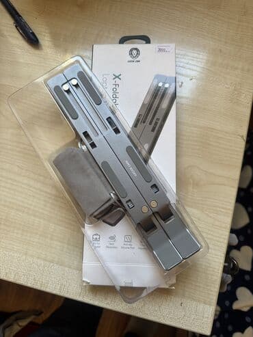 чехлы для планшетов targus: Складная подставка для ноутбука Green Lion X-Foldable - Материал — 1