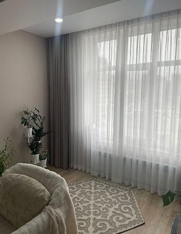 123: 2 комнаты, 64 м², Асанбай мкр Элитка, 7 этаж, Дизайнерский ремонт — 7