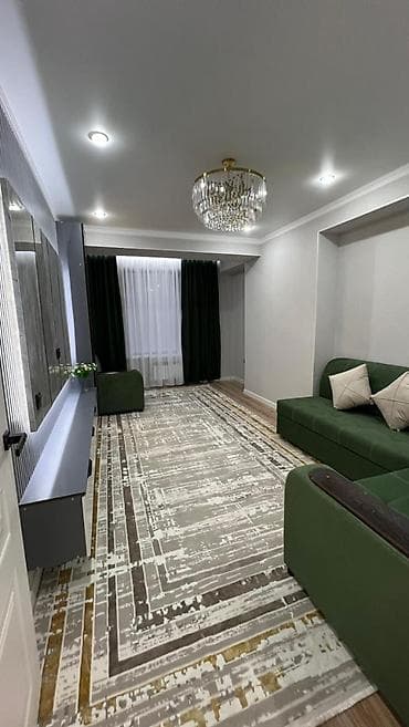 osh flats: 2 комнаты, 65 м², 8 этаж, Дизайнерский ремонт — 3