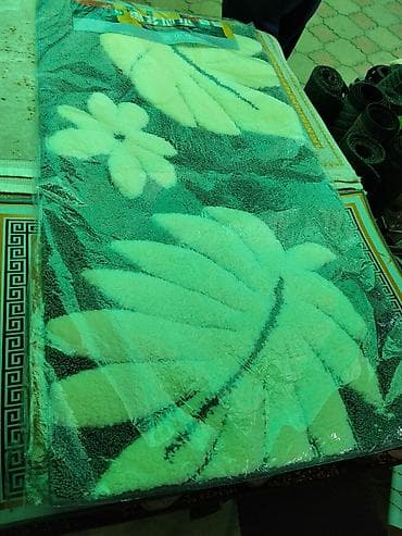 Ковры и паласы: Мягкий напольный коврик с объёмным рисунком Размер: 140 на 70 см - — 1