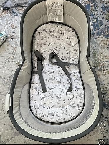 бешик бала: Люлька-качалка для новорождённых 6-в-1 Функции и режимы: - кресло — 2