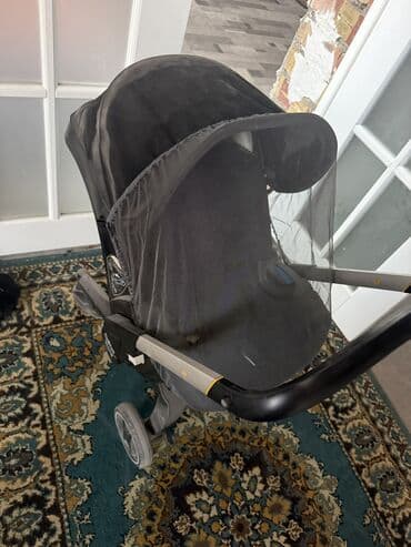 коляска автолюлька: Автокресло, цвет - Черный — 5