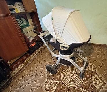 коляска nuna: Детская прогулочная коляска Stokke Xplory, ярко‑красная. Особенности — 6
