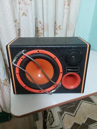 sound system: Активный сабвуфер в корпусе - Корпус фазоинверторного типа, отделка — 4