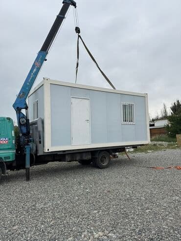 контейнер дома: Бытовой модуль/контейнерное здание (вагончик) - Размер приблизительно — 2