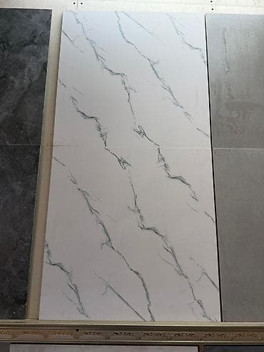 Назначение: Для стен, цвет - Белый, Матовое, 60x120 см