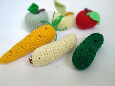 "вкусные игрушки" Продаются оригинальные вязаные игрушки по теме