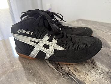обувь для борьбы: Мужские кроссовки, 37, Asics, Б/у, цвет - Черный, Платная доставка, Самовывоз — 1