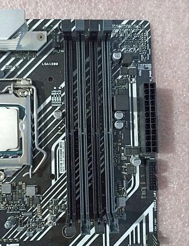Техника жана электроника: Материнская плата ASUS Prime B560-PLUS + установленный процессор Intel — 6