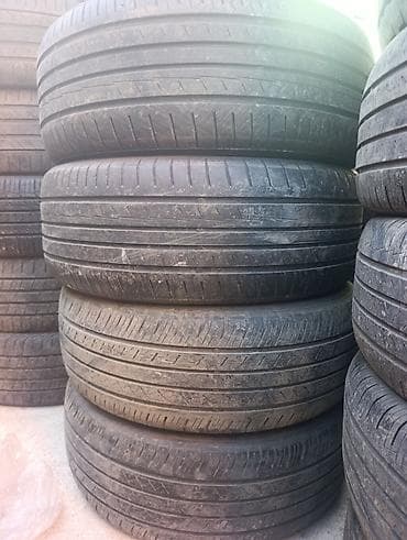 Шины 235 / 55 / R 18, Лето, Б/у, Комплект, Легковые, Япония, Yokohama