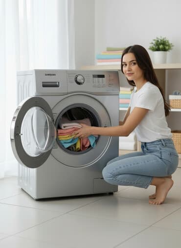 сколько стоят электронные весы: Стиральная машина Samsung, Б/у, Автомат, До 6 кг, Компактная — 1