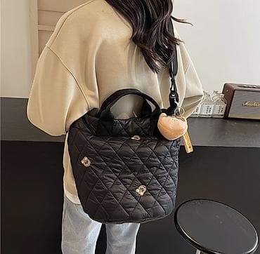 Сумки: Классическая сумка, Корея, Материал: Искусственная кожа, Подкладка из мягкого материала, Регулируемый ремень, Съёмный ремень, Женские, Новый — 10