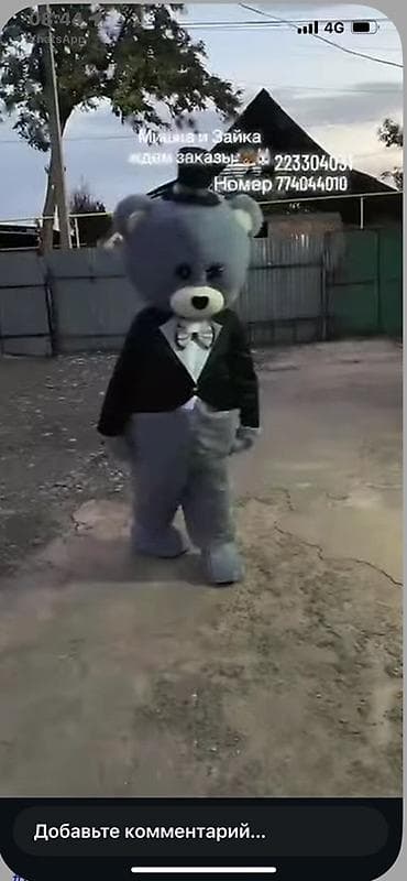 Жеке буюмдар: Чоң куурчак, Жаныбар, Аюу — 2