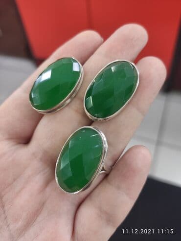 свадебные наборы ручной: Набор украшений, Проба 925, Женские, Новый — 4