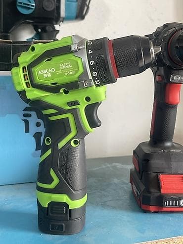 black decker: Бесщеточная аккумуляторная дрель-шуруповёрт ANKAO AK2810. - — 1