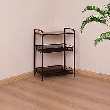 cloth hanger: Этажерка Ладья 33С, 2 корзины + полка, 45 x 30 x 61 см, Преимущества — 2