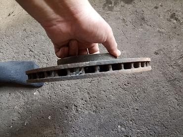 Комплект тормозных дисков Daewoo 2011 г., Б/у, Аналог, Россия