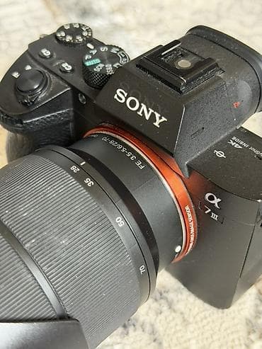наборы: Полноформатная беззеркальная камера Sony α7 III с объективом FE — 2