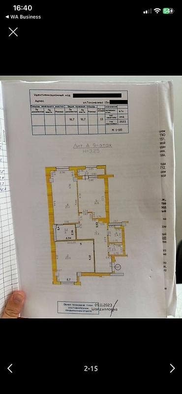 Батирлер: 2 бөлмө, 92 м², Асанбай мкр Элитка, 9 кабат, Дизайнердик оңдоо — 7