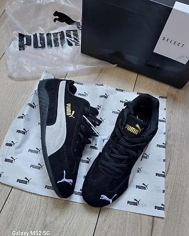 Мужские кроссовки, 40, Puma, Новый, цвет - Черный, Самовывоз