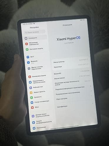 ipad м5: Планшет, Xiaomi, память 128 ГБ, 10" - 11", Wi-Fi, Б/у, Классический цвет - Белый — 3