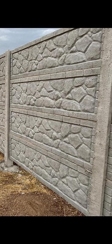 Стойки для заборов: Бетонный еврозабор, Другой бренд, Односторонний, Новый, Оптом,Наличный расчет — 9