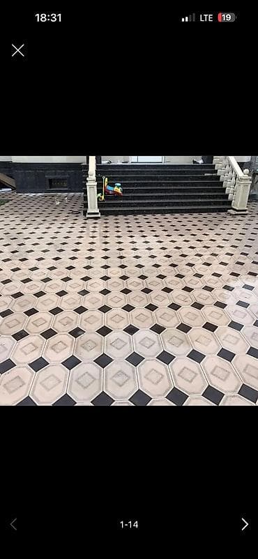 Брусчатка бордюр латок Сапаттуу брусчаткаларды бизден заказ