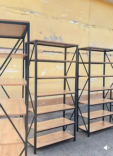 форе: Журнальные столы в стиле лофт - Прямоугольная столешница на прочном — 10