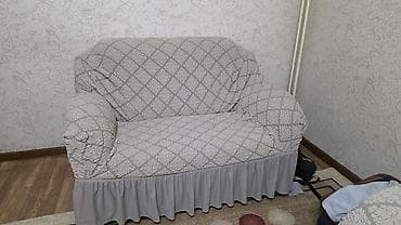 продам мебель б: Комплект мягкой мебели, Самовывоз, цвет - Коричневый — 7