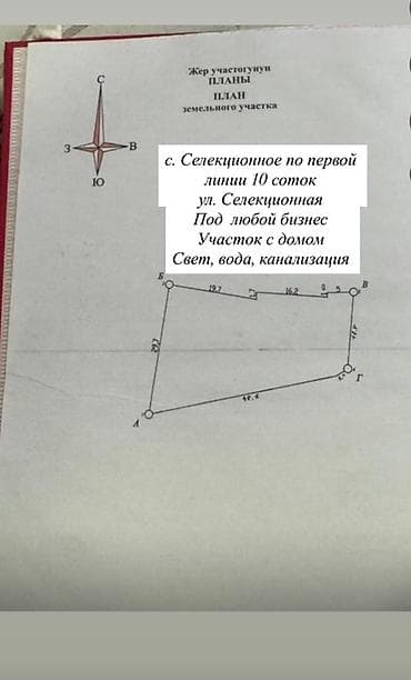 дом двух этажный: 10 соток, Для бизнеса, Красная книга, Тех паспорт, Договор купли-продажи — 1
