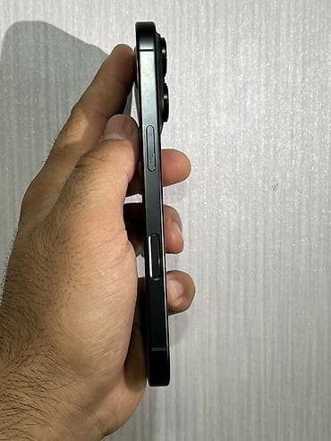aiphone 16: IPhone 16 Pro, Б/у, 256 ГБ, Black Titanium, 92 % — 6