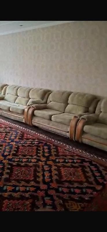 помощник полка: Гарнитур для зала, Диван, Ткань, текстиль, цвет - Бежевый — 1