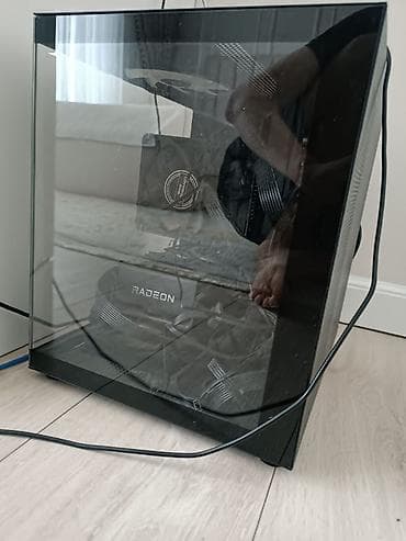 Настольные ПК и комплектующие: Компьютер, ОЗУ 32 ГБ, Игровой, Б/у, AMD Ryzen 5, AMD Radeon RX 6600 XT, HDD + SSD — 2