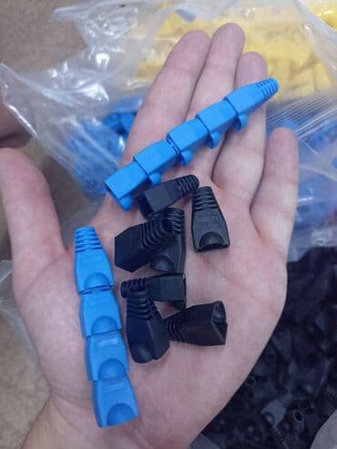 сервера: Защитные колпачки для коннекторов RJ45 Цветные колпачки для — 1