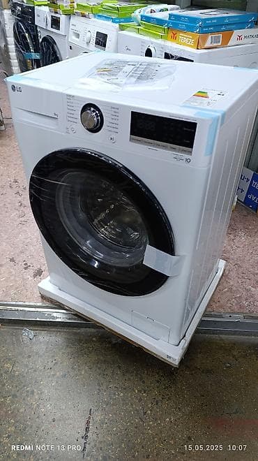 газ таганок: Кир жуучу автомат машина, Жаңы, LG, 8 кг чейин, Фронталдык, Дүңүнөн — 2