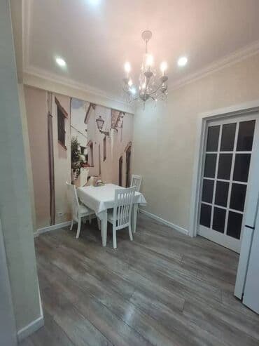 Паркет: 2 бөлмө, Душ кабинасы, Жаздык, жууркан-төшөк каптары, Кондиционер — 5