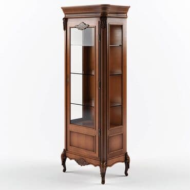 Шкафы для одежды: Витрина Benedetta (Италия) выполнена в стиле модерн из массива — 2