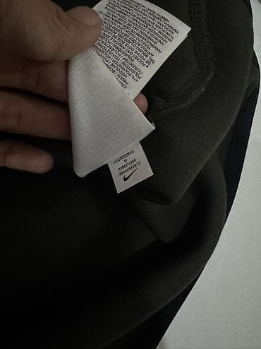 Толстовки: Мужская толстовка, M, Nike, Новый, цвет - Зеленый, Самовывоз — 5