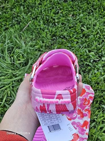 шлепки крокс: Сабо, 37, Crocs, Новый, цвет - Розовый — 6