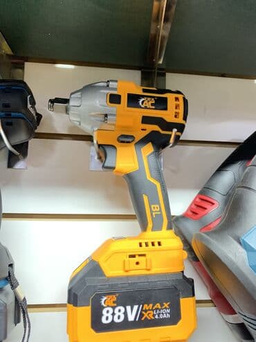 воздушный гайковерт: Аккумуляторный гайковерт, Новый, Бесплатная доставка, Платная доставка, Самовывоз — 3