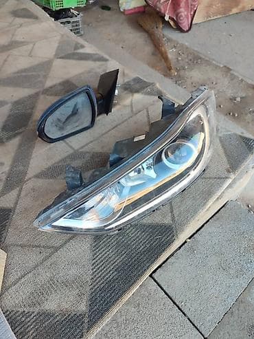 Унаа тетиктери: Алдыңкы фаралар комплектиси Hyundai 2018 г., Колдонулган, Оригинал — 6